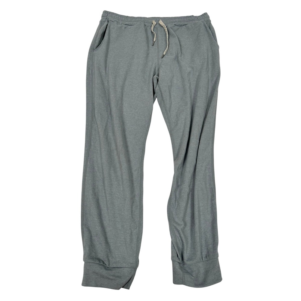 Vuori Women's Performance Jogger Long Gray Heather DreamKnit Lounge Pants Large - Picture 3 of 6